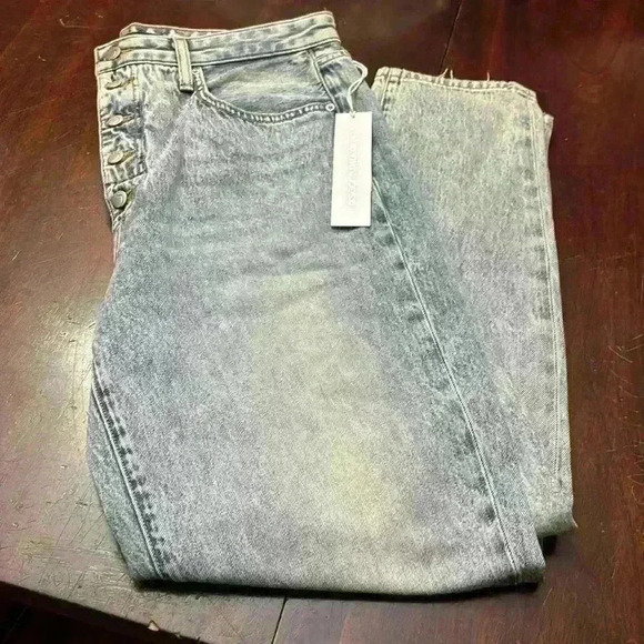 Joe's Jeans X We Wore What The Danielle High Rise Vintage Straight Jean 32 ~NWT - Picture 16 of 16